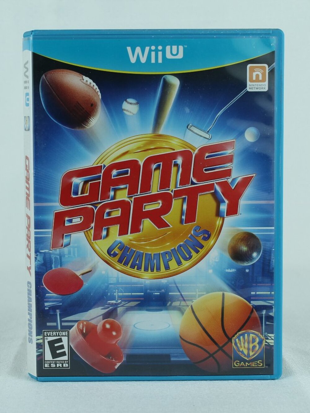 Game Party Champions Nintendo Wii U Complete CIB Video Game Case Manual